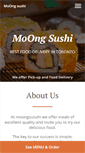 Mobile Screenshot of moongsushi.com