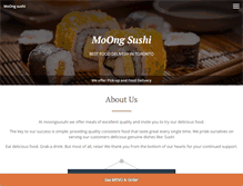 Tablet Screenshot of moongsushi.com